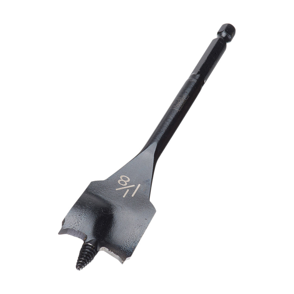 Ideal 36-422 Spade Bit Power Spade Bit Diameter 1-1/8 in Overall Length 6 in