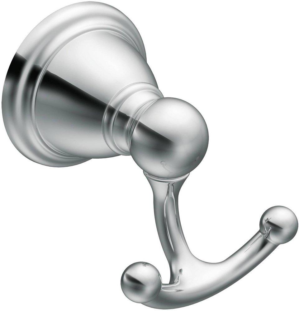 Moen YB2203CH Brantford 2 Robe Hook in Polished Chrome