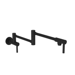 Newport Brass 9485/56 East Linear Wall Mount Pot Filler in Flat Black