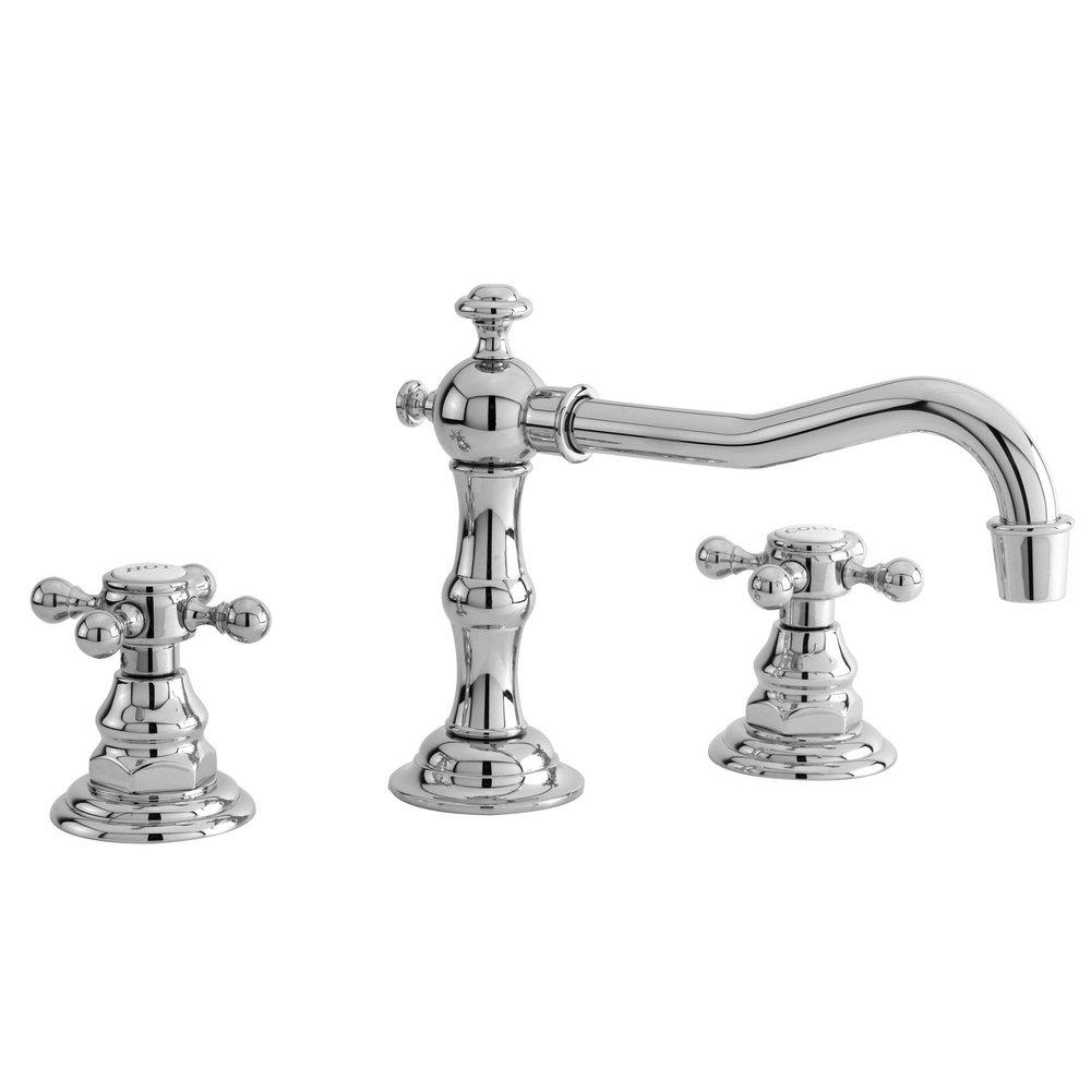 Newport Brass 930/26 Chesterfield Two Handle Widespread Bathroom Sink Faucet in Polished Chrome