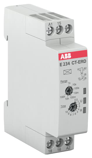 ABB 1SVR500100R0000 CT-ERD ON-DEL T 24-240 VAC 1SVR500100R0000