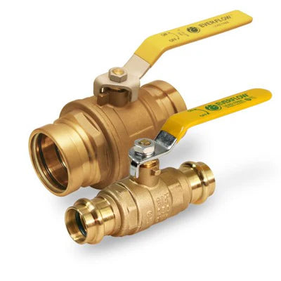 Everflow 310R034-NL | 3/4 Full Port PRESS Brass Ball Valve Lead Free