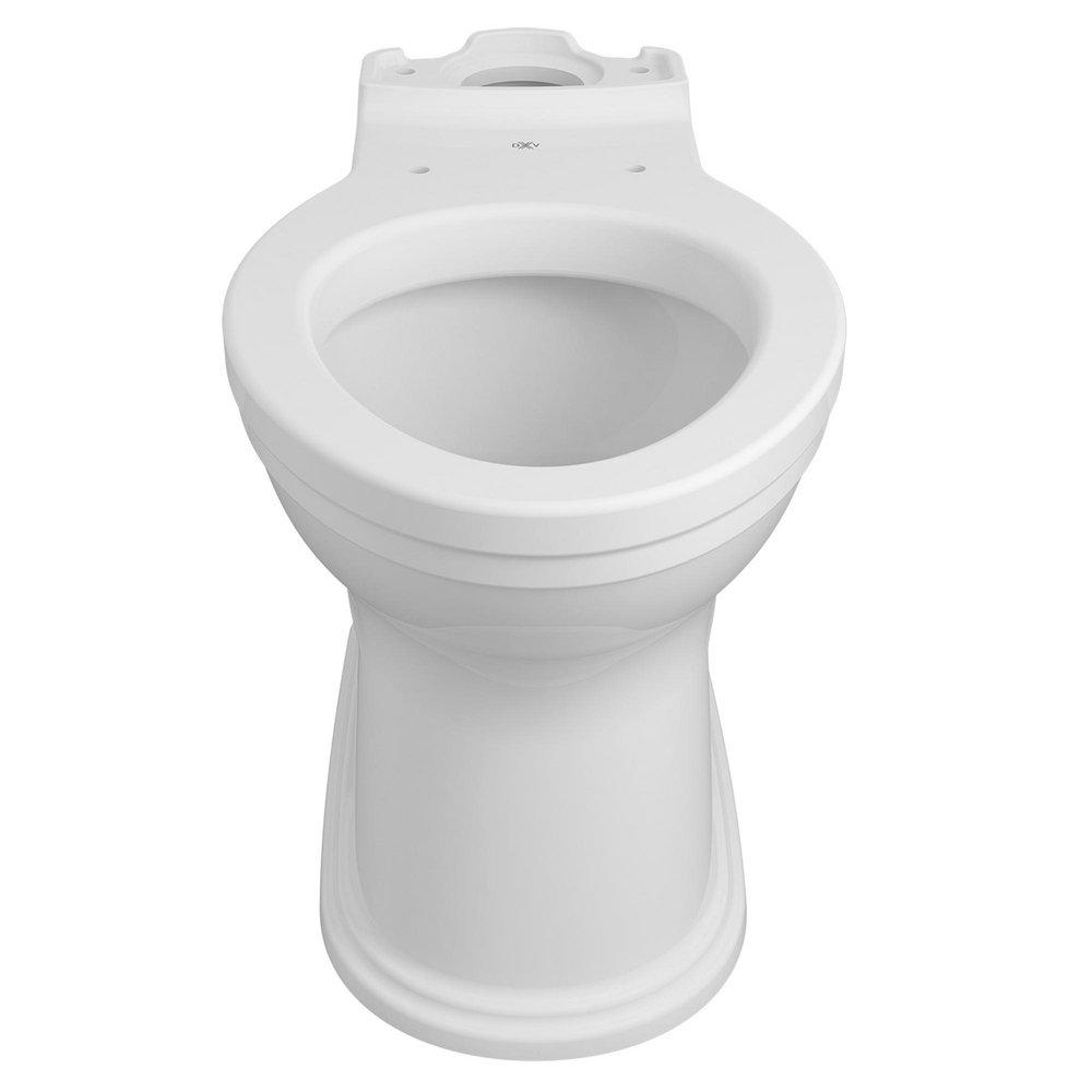 DXV D23015A100.415 St. George Elongated Toilet Bowl in Canvas White