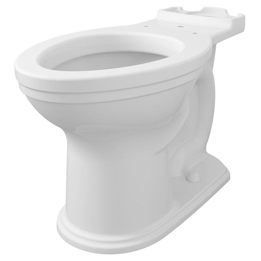 DXV D23015A100.415 St. George Elongated Toilet Bowl in Canvas White