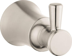 Hansgrohe 04788820 Joleena 1-Hook Robe Hook in Brushed Nickel