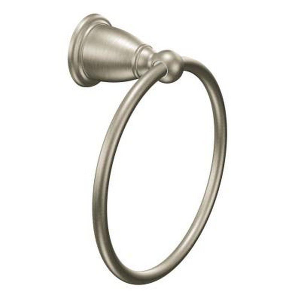 Moen YB2286BN Brantford Towel Ring in Brushed Nickel