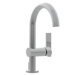 Newport Brass 2403/15 Priya Single Handle Bathroom Sink Faucet in Polished Nickel - Natural