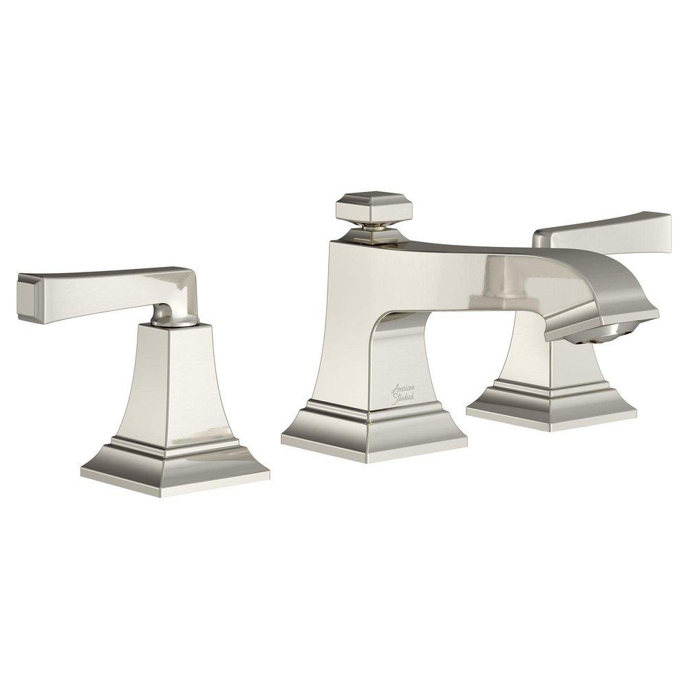 American Standard 7455801.013 Town Square S Two Handle Widespread Bathroom Sink Faucet in Polished Nickel PVD