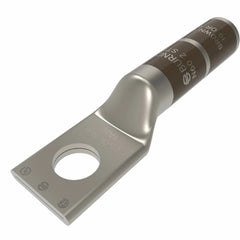 Burndy YA2CN 2 AWG CU One Hole 1/2 Stud Size Long Barrel Internal Chamfer Tin Plated UL/CSA 90C Up to 35kV