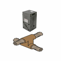 BURNDY B2707 Mold, Horizontal to Horizontal Cable Cross, 4/0 AWG (Run & Tap), 250 Weld Metal