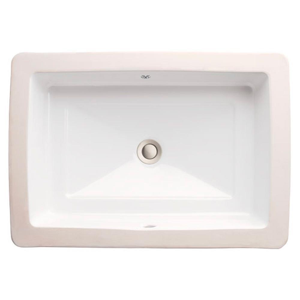 DXV D20140000.415 Pop 23-5/8 x 16-5/8 in. Rectangular Undermount Bathroom Sink