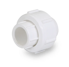 Everflow 395CU212 2-1/2 SCH. 40 PVC Solvent Union White NSF Approved