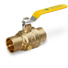 Everflow 405C012-NL 1/2 SWT Full Port Brass Ball Valve with Drain Lead Free