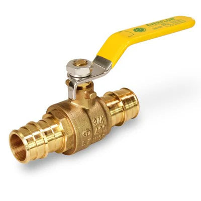 Everflow 600F034-NL 3/4 F1960 PEX Brass Ball Valve Lead Free