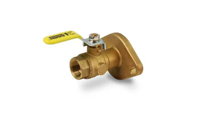 Everflow 890T112 | RAVEN 890T112 1-1/2 F/P IPS FLANGE BALL VALVE LESS PURGE W/ NUTS & BOLTS