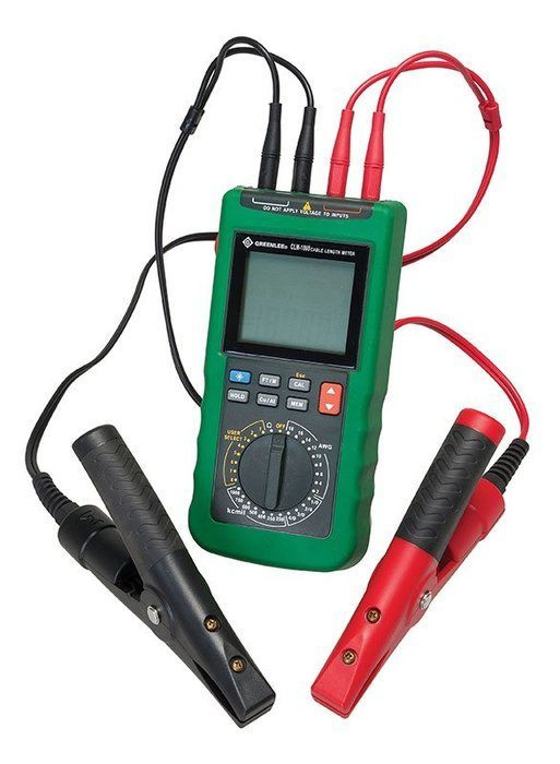 Greenlee CLM-1000 Cable Length Meter for AWG/KCMIL Wire and Cable