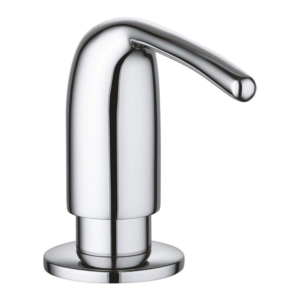 GROHE 40553000 Zedra 3-3/16 in. 16.90 oz Kitchen Soap Dispenser in StarLight Chrome