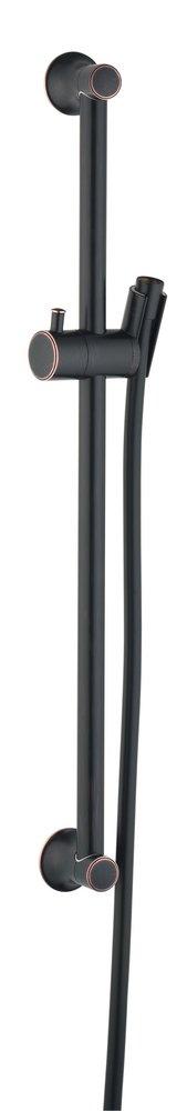 Hansgrohe 27617920 Unica C Slide Bar with Hose in Rubbed Bronze