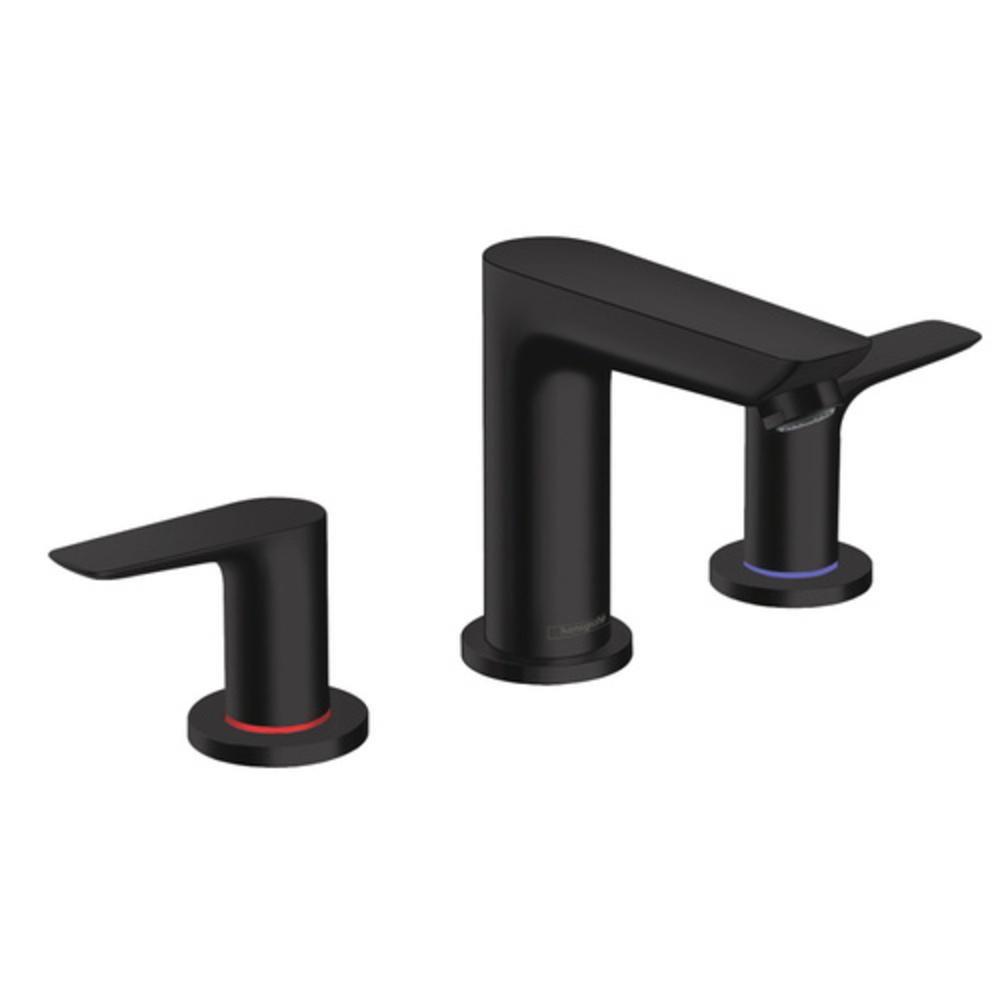 Hansgrohe 71733671 Talis E Two Handle Widespread Bathroom Sink Faucet in Matte Black