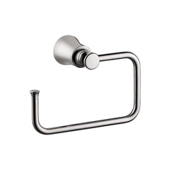 Hansgrohe 04786000 Joleena Rectangular Open Towel Ring in Chrome