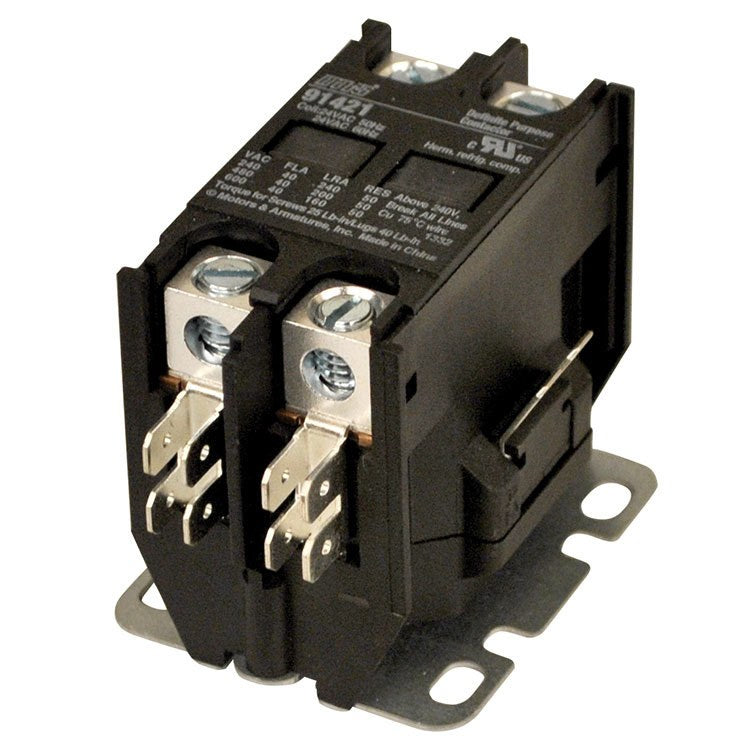 MARS 91423 Series 910 40A 208240V 2 Pole Contactor