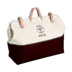 Klein 5105-20 High-Bottom Canvas Tool Bag 20-Inch