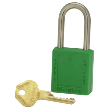 Master Lock S31GRN Zenex Light Weight Padlock 3/16 Inch Body X 1-1/2 Inch Shackle