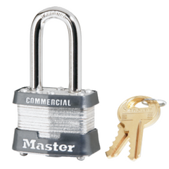 Master Lock 3KALF 1-9/16 in Wide Laminated Steel Pin Tumbler Padlock