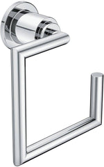 Moen YB0886CH Arris Rectangular Open Towel Ring in Polished Chrome