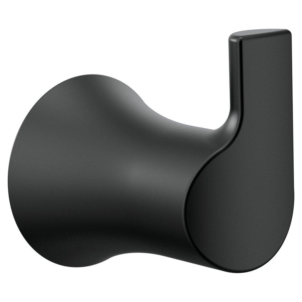 Moen YB0203BL Doux Robe Hook in Matte Black