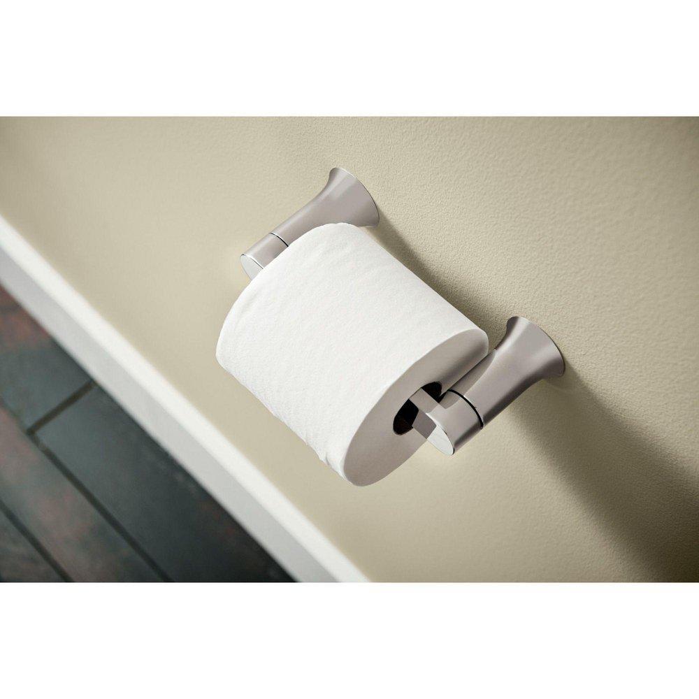 Moen BH3808CH Genta™ Wall Mount Toilet Tissue Holder in Polished Chrome