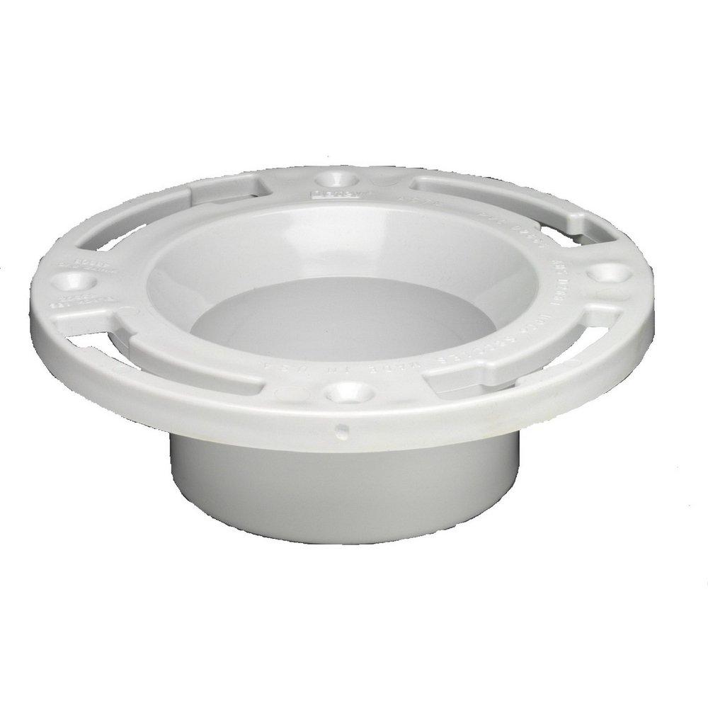 Oatey 43509 3 in. PVC Inside Closet Flange Less Test Cap