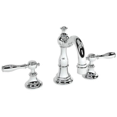 Newport Brass 1770/15 Victoria Two Handle Widespread Bathroom Sink Faucet in Polished Nickel - Natural