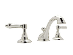 ROHL A1408LMPN-2 Viaggio Two Handle Widespread Bathroom Sink Faucet in Polished Nickel