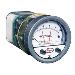 Dwyer A3000-0 Photohelic Pressure Switch And Gauge 0 To 0.50 in. w.c. Range