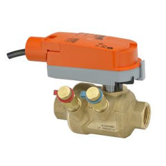 Belimo Z2075QPT-G+CQB24-SR-R Zonetight Valve Assembly, 2 Way, 3/4 in.