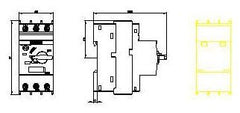 Siemens 3RV20111FA10 Circuit-breaker SZ S00 for Motor Protection Class 10 A-Release 3.5 to 5A N-Release 65A Screw Connection Standard SW Capacity