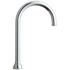 Chicago Faucets GN2AJKABCP 5-1/4 in. High-Arch Gooseneck Swing Spout Polished Chrome