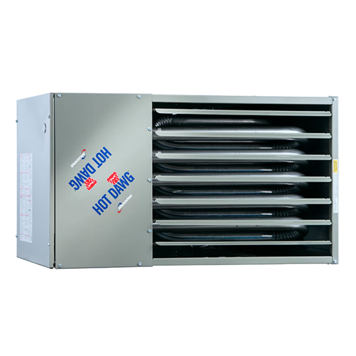 Modine HDS75AS0111FBAN 75000 Btu Hot Dawg Separated Combustion Gas-Fired Unit Heater for a Large Garage