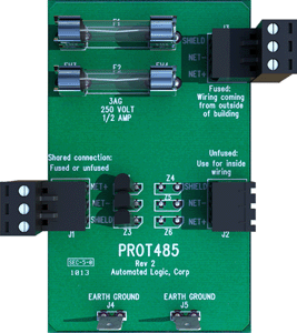 Carrier PROT485 Network Devices Power Protection Board, Lighting for EIA-485 Networks