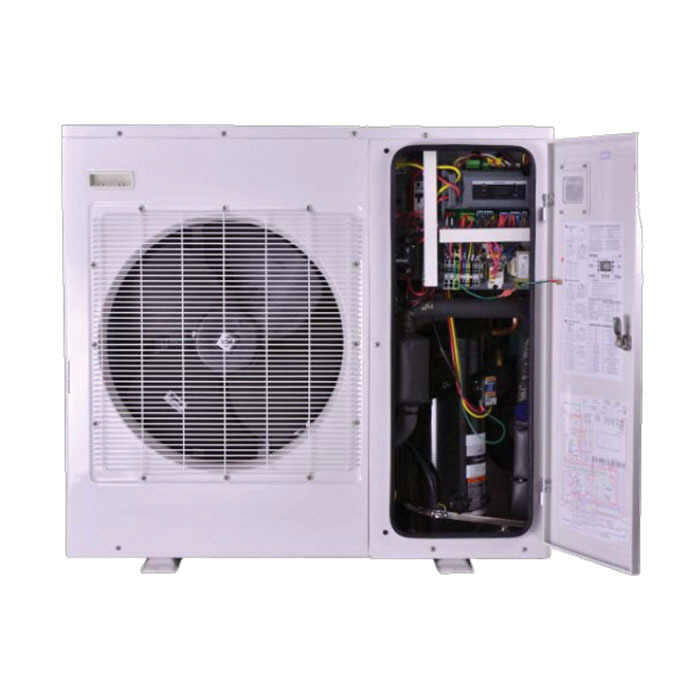 Copeland XFAM-010Z-CFV-081 Refrigeration Indoor/Outdoor Condensing Unit 1 HP 230/1 Medium Temperature