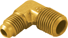 JB Industries E2-8 Brass 90 Degree Elbow 1/2 x 1/2 Flare