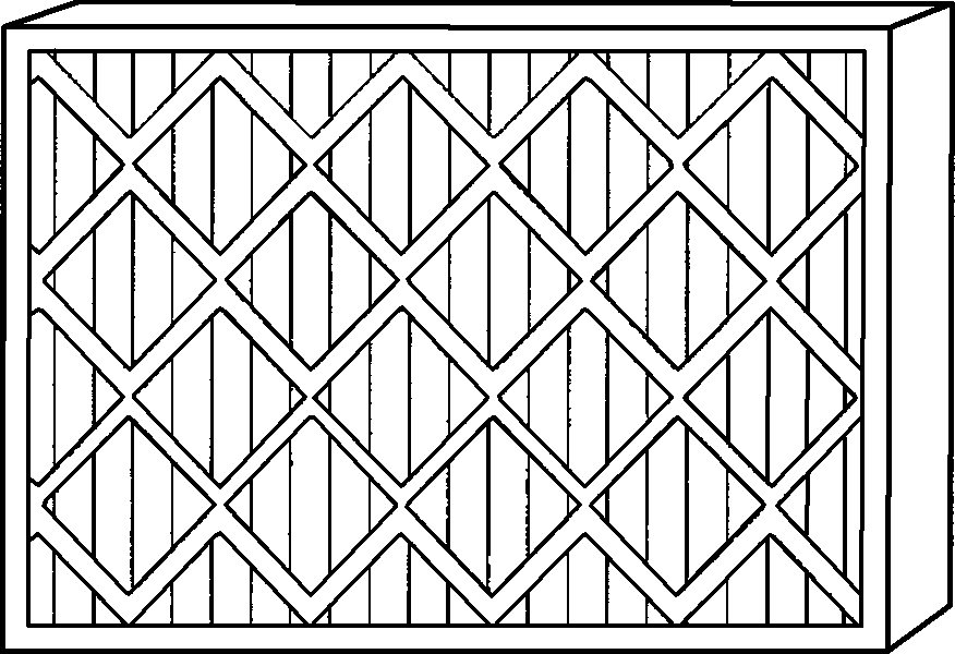 International Comfort Products FLIC0014A Media-Type Air Cleaners 16x25 for MAIC0014A