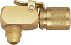 Diversitech 17C Shut-Off 90 Degree Elbow 45 Degree Flare Kwik-Coupler Service Hose