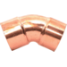 DiversiTech C290-0050 Copper Fittings Copper Elbow 5/8 OD 1/2 ID 45deg CxC