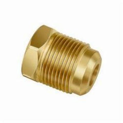 JB Industries P2-4 Brass Plug, 1/4 Flare Replacement MPN