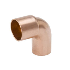 Mueller W02305 Copper 90 Degree Elbow, 1/4 OD (Ftg x C) Short Radius Street