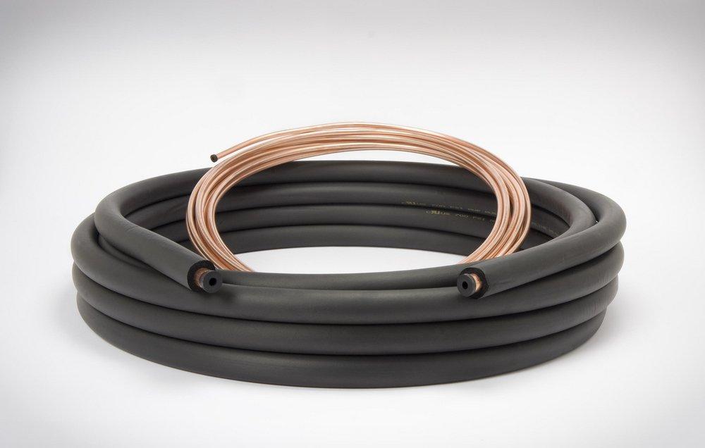 MUELLER INDUSTRIES Mueller Industries 61020250C 3/8 in. x 5/8 in. x 1/2 in. 25 ft. Standard Line Set