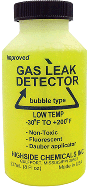 Sealed Unit Parts Co - HS22008 Chemical Leak Detectors 8 oz Bottle Low Temp Gas