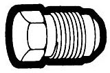 Holyoke Fittings 57-10 Plug Fitting 5/8 Inch